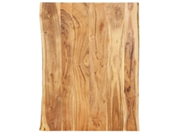 Tampo De Mesa 80x X2,5 Cm Madeira De Acãcia Maciã§a DKD HOME DECOR (50 60)