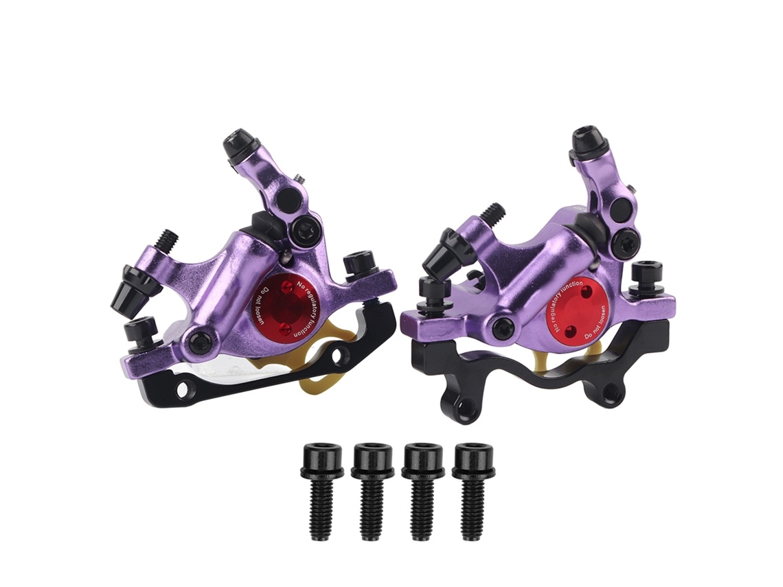 Conjunto de Freios a Disco Hidráulico Hb 100 Roxo S/MARCA