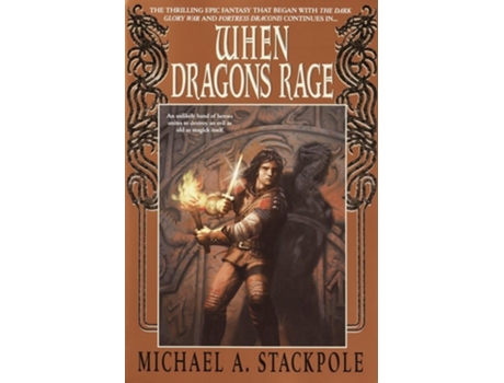 Livro When Dragons Rage de Michael A Stackpole (Inglês)