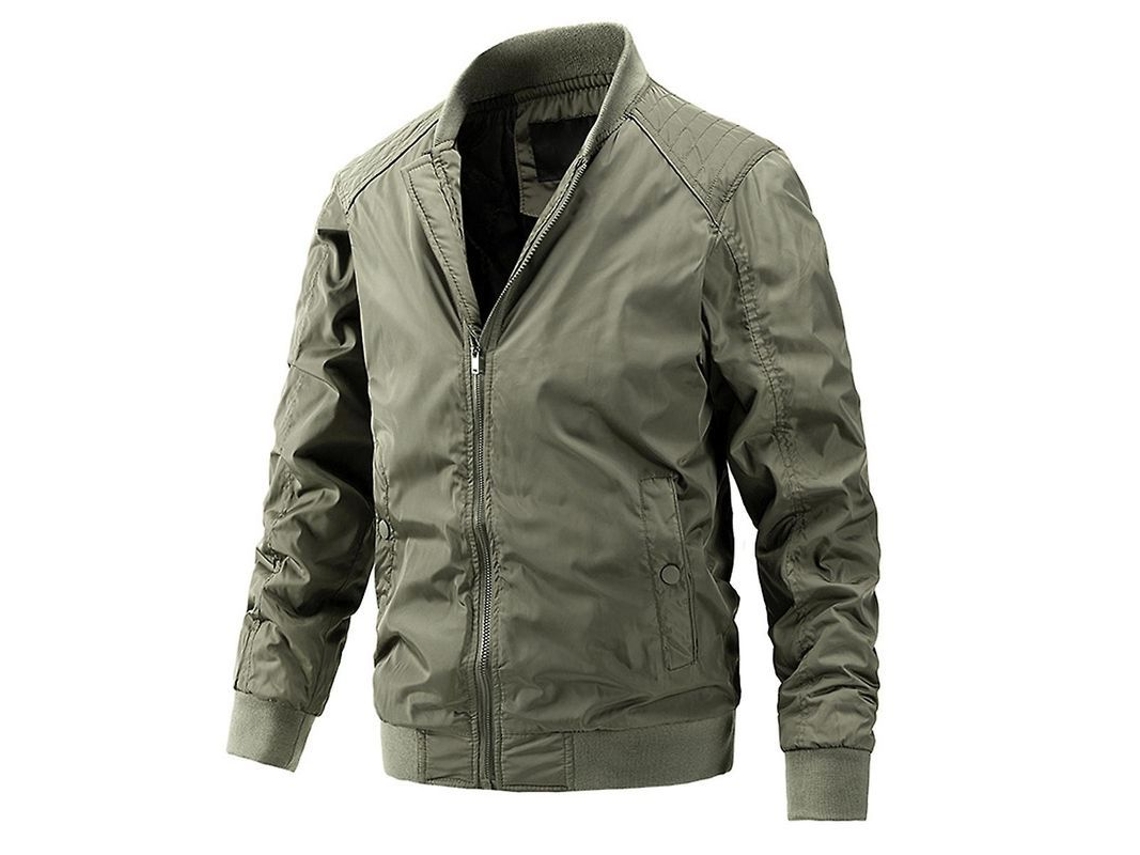 Fasst chaqueta com Fecho para Homem Mystdiy Tamanho S 3xl Poliéster Gola Alta Design Clássico Ocasiões Casuais e Ao Ar Livre Primavera e Outono