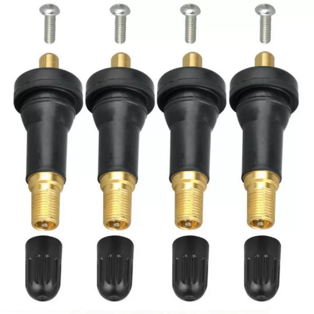 MEOIRUERY Válvulas Tubeless Universais De Alta Qualidade, Design De Encaixe De Borracha Com Epdm Resistente A Ozônio, Compatível Com A Maioria Dos Veículos, Fác