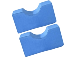 Almofada Para Elevar As Pernas Collbath, Em Poliéster Azul E Esponja, Conjunto Com 2 Peças Para Reduzir A Pressão Nas