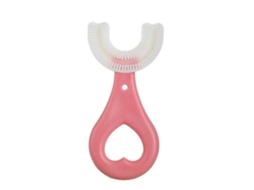 Escova de Dentes Infantil Silicone em Formato U para Crianças 2 a 12 Anos. GOKOCO