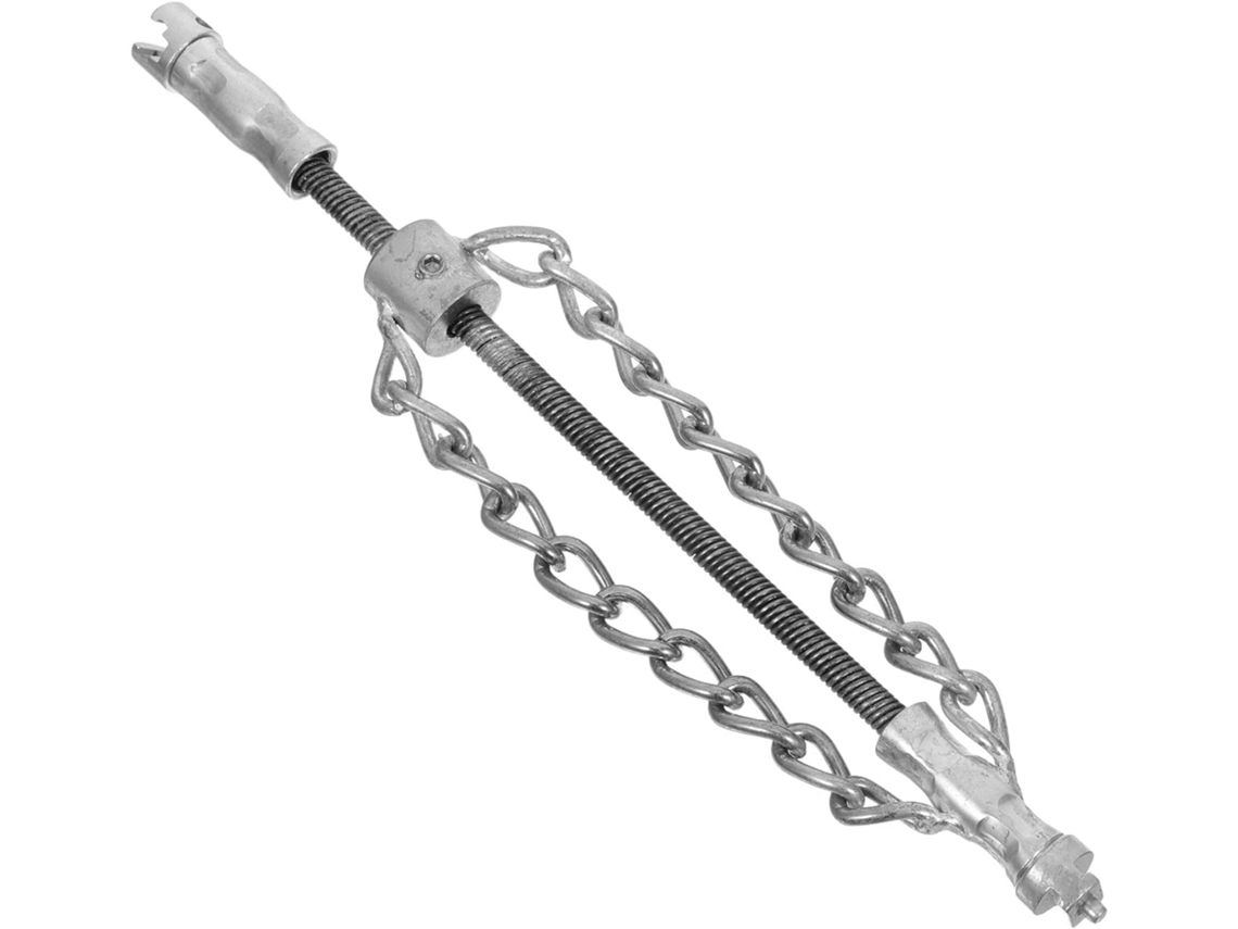 Corrente De Aço Prateada Para Remoção De Incrustações Em Tubos, 26x6x1,6 Cm