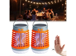 Mata-mosquitos Elétrico, Lâmpada Anti-mosquitos Portátil À Prova D'água Para Uso Externo (2024), 3 Em 1, Sem Fio, Id Eal Casa, Jardim, Campin