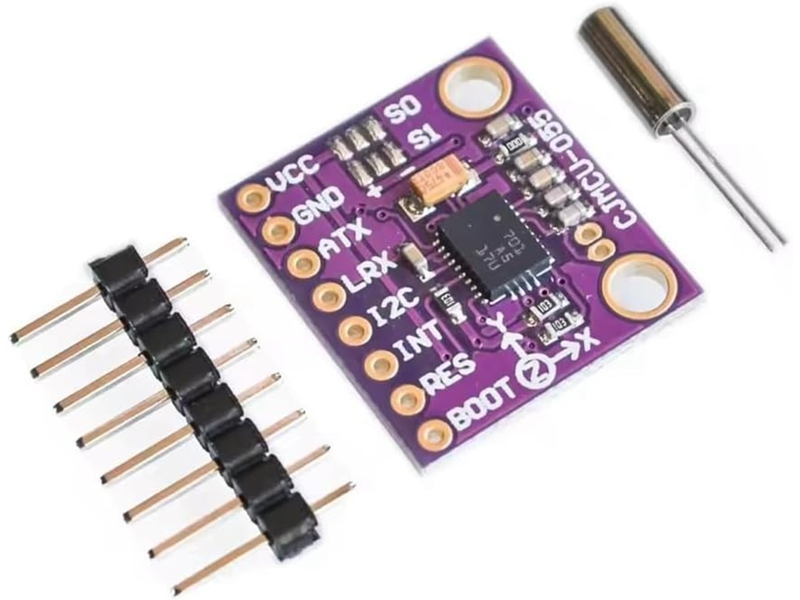 Módulo De Sensor De Atitude 9dof Com Mcu 9e E Bsx3.0 Fusionlib Pro