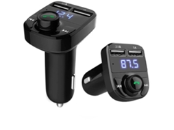Transmissor Fm Bluetooth Veicular, Usb, Carga Rápida