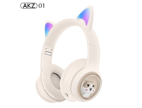 Auriculares Bluetooth 5.3 Supra Auriculares Compatã­veis Com Funã§ã£o De Chamada Akz02 Cã¡qui Winlauyet