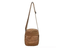 Bolsa Transversal De Jeans Lavado Pequena Para Telefone Chaves Cartões