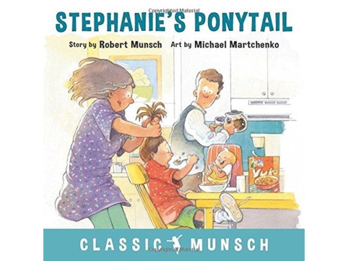 Livro Stephanies Ponytail de Robert Munsch (Inglês)
