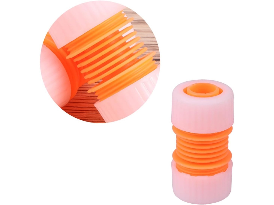 Conector De Mangueira Jardim Plástico Abs Rígido 2 Peças, Reparo