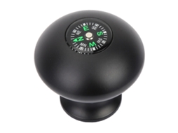 Outdoor Universal Trekking Pole Stick Monopod Tripod Head Grip Knob With Compass LAXISCREED