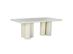 Mesa de Jantar HOME ESPRIT Granito Madeira MDF 200 x 100 x 76 cm
