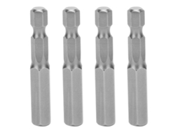 10 Peças De Parafusadeira Elétrica Brocas Magnéticas De Aço S2 Hexagonal 8mm 50mm Ferramentas Manuais