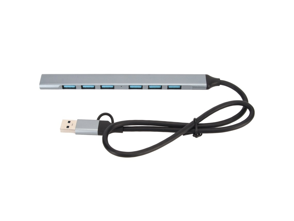 Hub Usb C, Versões 3.0 E 2.0 - Pack Com 3 Unidades