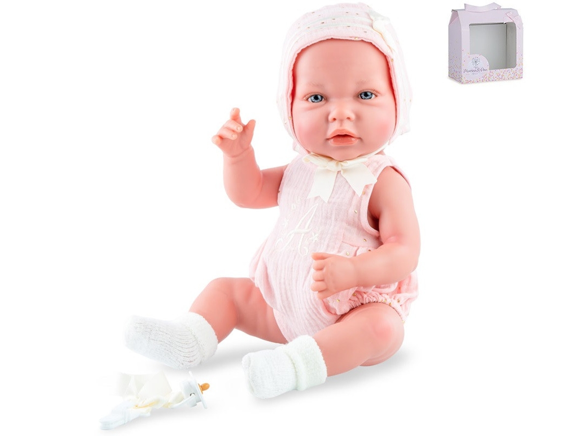 Boneca MARINA & PAU Boneca Ane Baby Pink (45 cm)