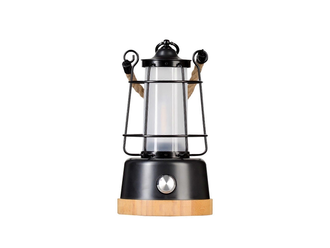 Lanterna Led Portátil Para Acampamento, Luz De Emergência Portátil, Lanterna De Tenda De Metal Retrô Para Acampamento Ao Ar Livre Olysi Shop