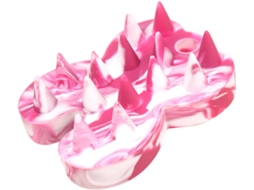 Escova De Silicone Popetpop Para Banho, Corpo E Cabelo, Massageador Capilar, Escova Flexível E Portátil