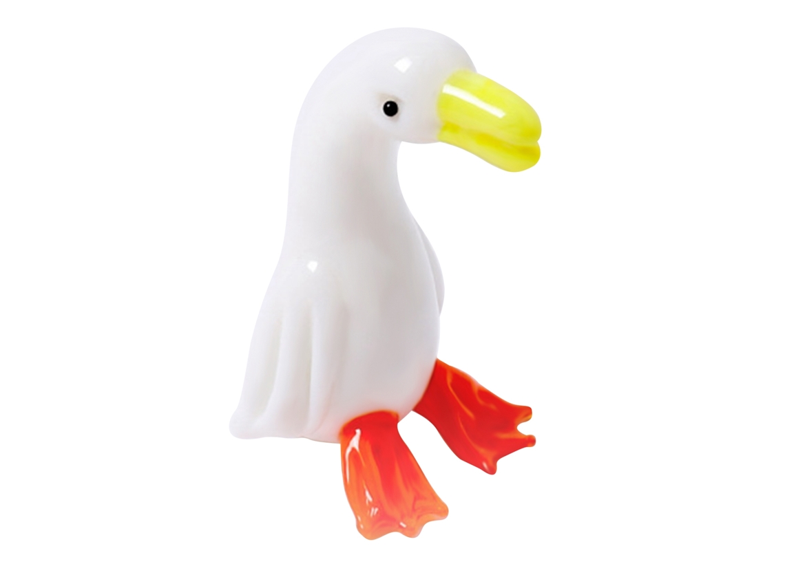 Ornamentos de Vidro Animais Fofos Patos LAXISCREED