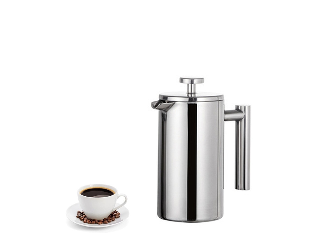 Cafeteira Prensa Francesa De 350ml - Filtro Aço Inoxidável, Ideal Para Casa, Viagens E Camping
