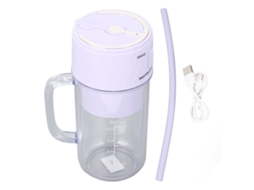 Liquidificador Portátil Recarregável 10 Lâminas Roxo