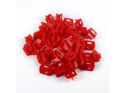 Sistema De Nívelamento De Telha 50 Peças 1/16 Vermelho