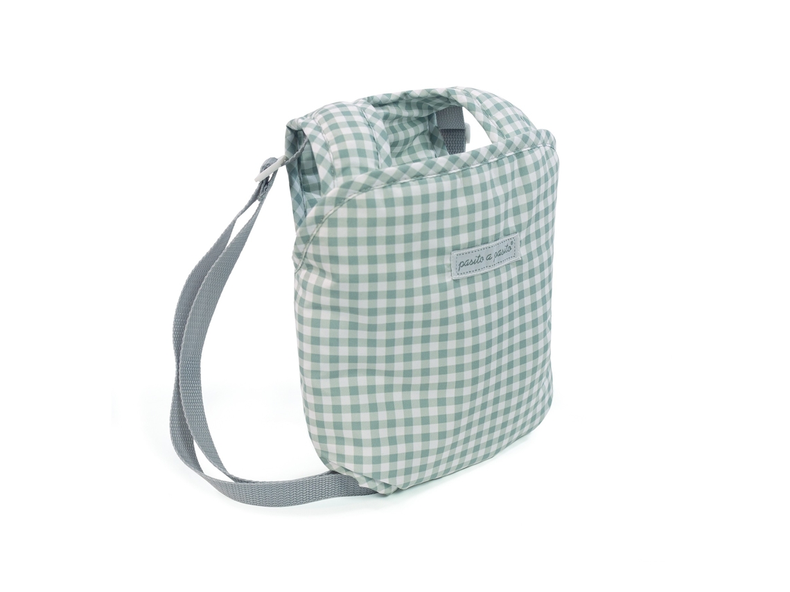 Mochila Porta-Bebês Verde Tom Vichy Passo a Passo PASITO A PASITO