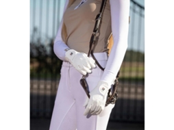 Luvas para Equitação PREMIER EQUINE (Mulher - Branco - M)