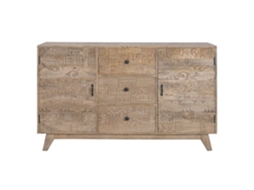 Aparador em Madeira de Mangueira Entalhada ALEXANDRA HOUSE LIVING (150x45x91cm)