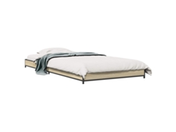 Estrutura da Cama Carvalho Sonoma 80 X 200 Cm MAISON EXCLUSIVE