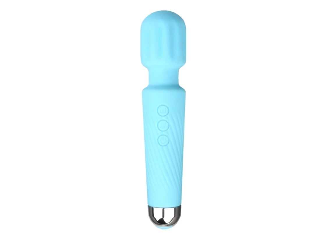 Vibrador Ushion Wand Massager Massageador Portátil Brinquedos Sexuais Presentes Para Mulheres Azul Ushion