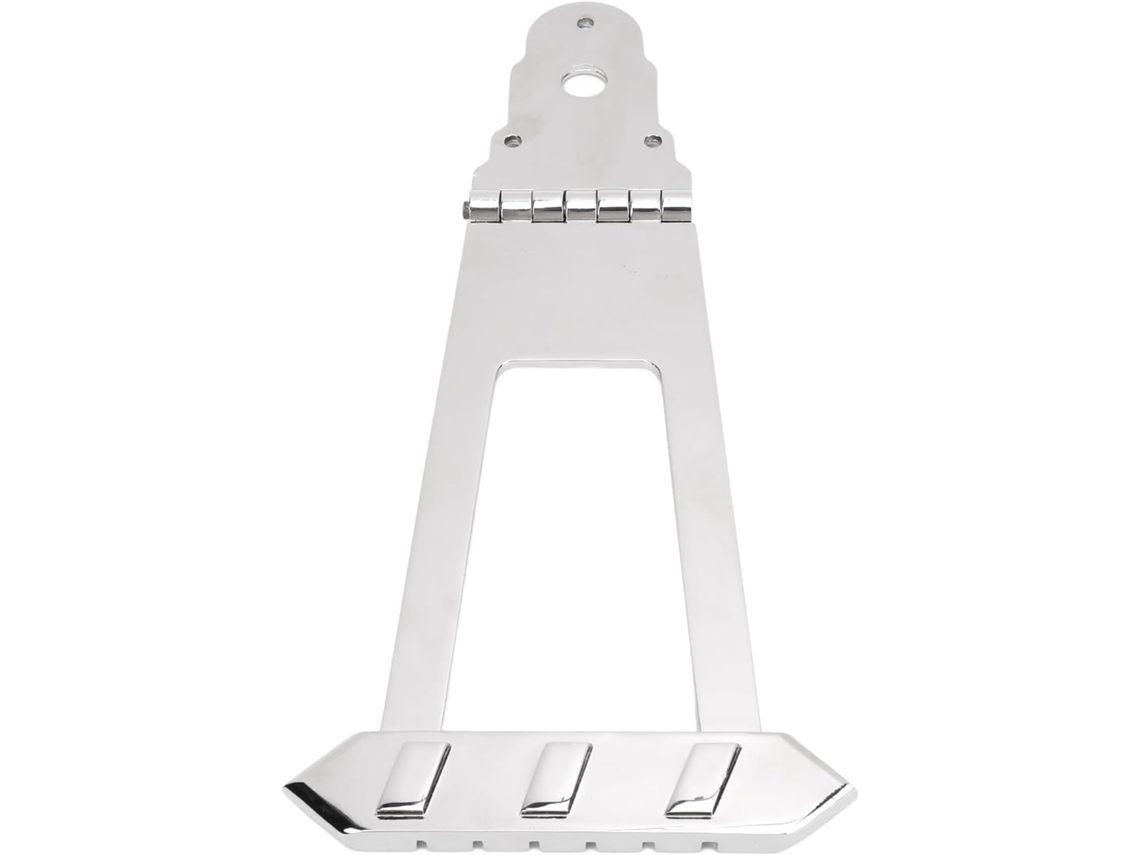 Ponte Trapezoidal para Guitarra Jazz de 6 Cordas, Tampo Arredondado, Liga Niquelada AQUAFORGE
