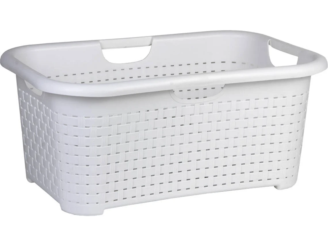Cesta Multiusos Crema Modelo Marselha 59X38X26Cm Venta Unitaria