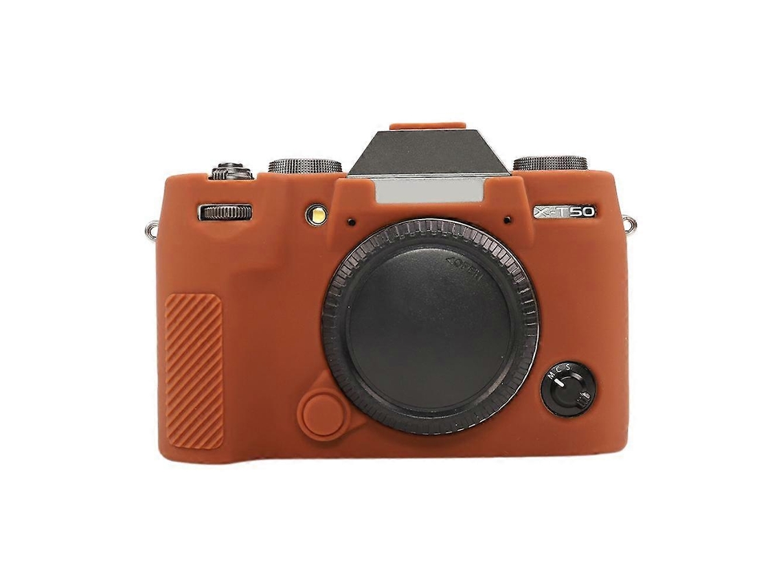 Capa Protetora De Silicone Macio E Brilhante Para Fujifilm X-t50