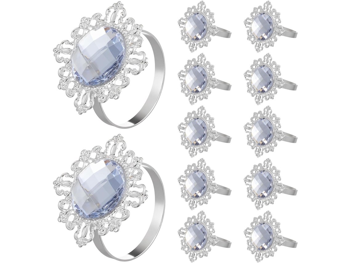 Porta Em Liga De Prata Com Acabamento Brilhante E Design Em Forma De Diamante.