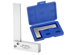 Cantoneira De Precisão Qwork® 80x50 Mm(32x2 Polegadas), Suporte De Cantoneira Engenharia 90 Graus Em Aço Temperado