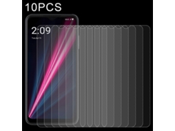 Conjunto 10 Películas De Vidro Temperado 9h 2,5d Com 0,26 Mm Para T-mobile Revvl 6 Pro 5g