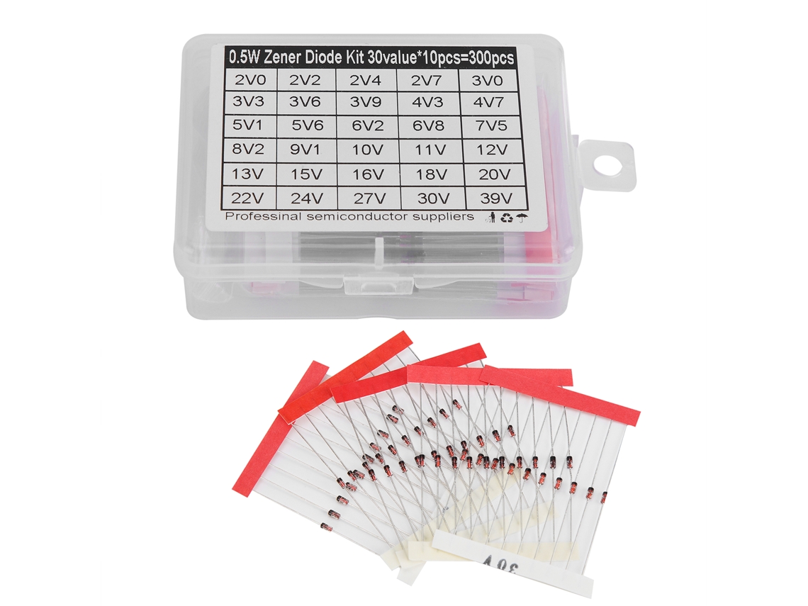 Kit De Diodos Laxiscreed Para Baixo Consumo E Referência De Tensão Estável