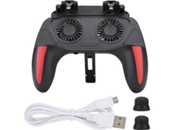 Controlador de Jogo Móvel Controlador Móvel Portátil Pubg com Fonte de Alimentação e Ventilador Controlador Móvel de 4,7-6,5 Polegadas Par