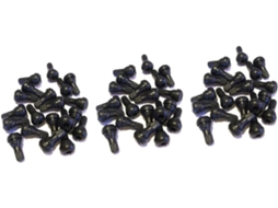 Conjunto De 60 Válvulas De Reposição Para Pneus Sem Câmara Tr, Pretas, Para Acessórios De Caminhão E Mecânica.