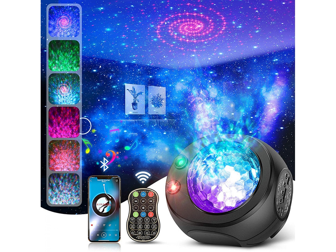 Projetor De Estrelas Galáxia, Luz Noturna Céu Estrelado, Projetor De Teto Para Quarto, Casa, Projetor De Céu Estrelado(alimentado Por Usb E Bateria)