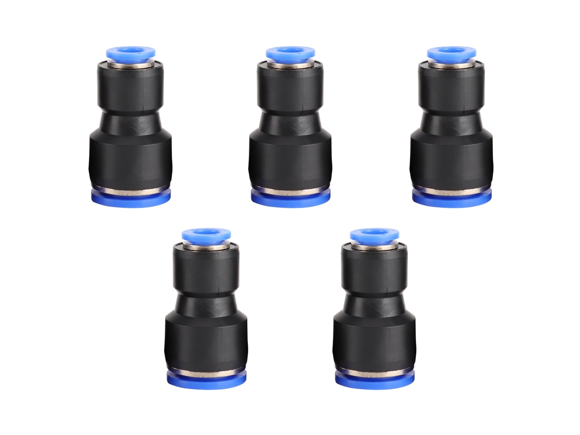 Conectores rápidos pneumáticos para tubos de 16 mm