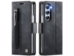 Capa Protetora Flip Para Celular Com Slot Para Cartão Simpreto - Samsung Z Fold7