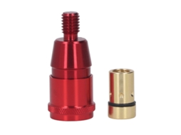 Conector Universal Vara Rede Pesca 8mm Vermelho