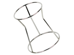 Suporte Para Dispensador Em Aço Inoxidável Ibasenice, Estrutura Triangular, Funil Estável Em Aço Inoxidável E Suporte