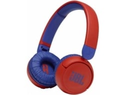 Auscultadores Bluetooth JBL Jr 310 (On Ear - Vermelho)