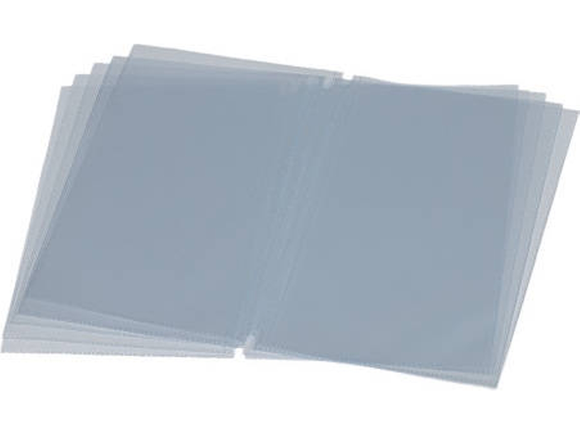 Conjunto de 10 Micas A5 para Menu MC-TIA5 Transparente