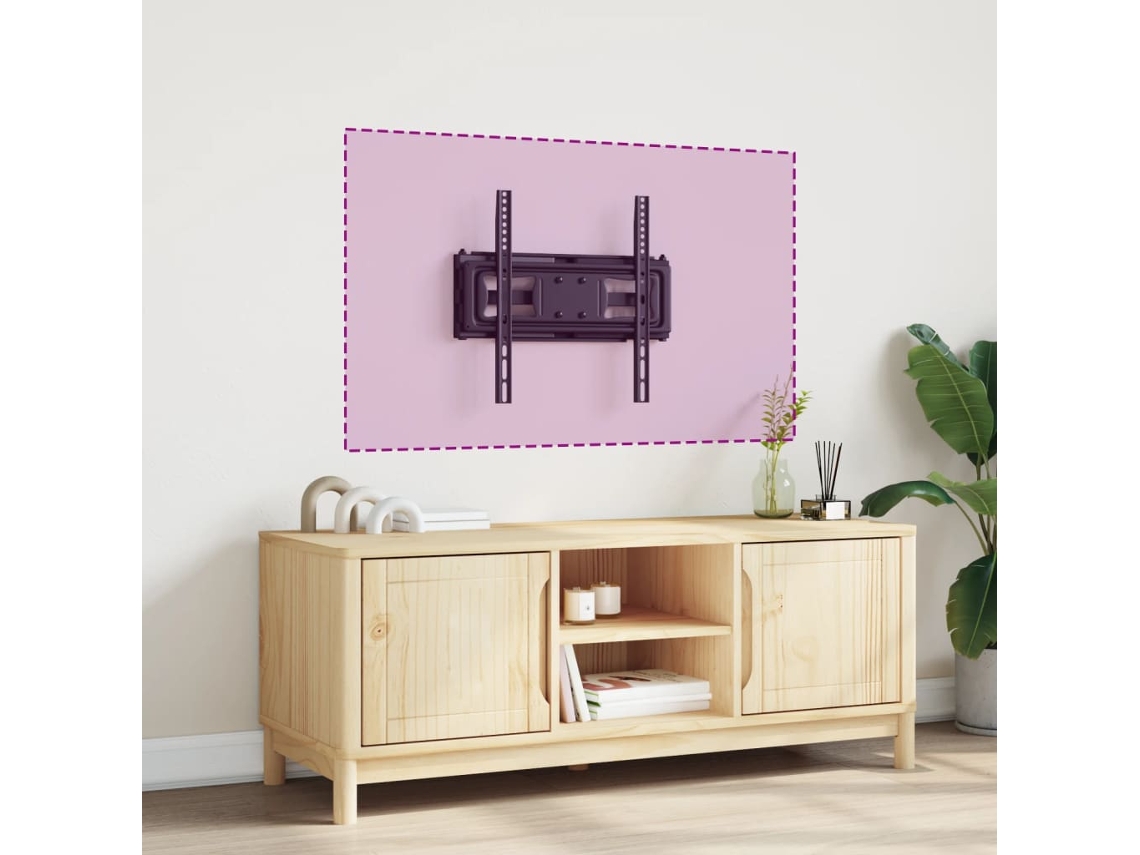 Suporte De Parede P/ Tv | Gabinete Tv | Armário Tv Ecrãs De 26-70" Max Vesa 400x400mm 40kg