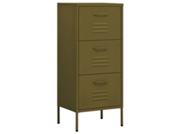 Storage Cabinet, Storage Cabinets Vidaxl Verde Aço (n/a)