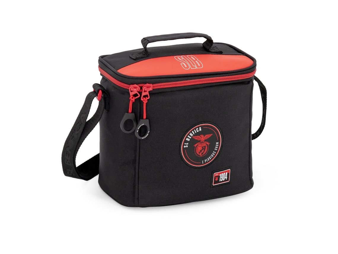 Lancheira Térmica Sl Benfica 78018 Preto/vermelho